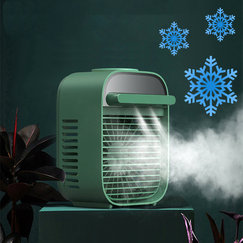 Cooler™ Mini-ilmastointilaite, joka kosteuttaa ja viilentää.
